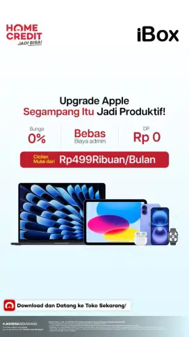 Kredit ipad gen 10 tanpa dp