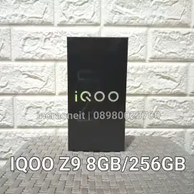 Iqoo Z9 8/256 5G 6000mAh Black New BNIB No Repack Garansi Resmi Vivo