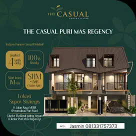 Dijual 4 rumah baru, The Casual Purimas Regency, Purimas, Surabaya