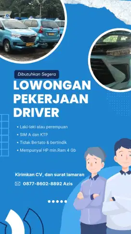 Lowongan Driver