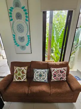 SOFA FABRIC 3 + 2 SEATER Like New