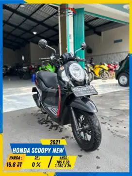 HONDA SCOOPY NEW 2021 MURAH BERKUALITAS HIKMAH MOTOR KEPUH MALANG