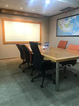 SEWA KANTOR DI JAKARTA PUSAT THAMRIN 131M2 FURNISH 285K NEGO