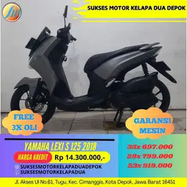 YAMAHA LEXI S 125 2018 CASH/KREDIT DP MURAH PROSES CEPAT