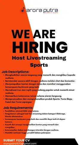 Host Livestreaming Sports