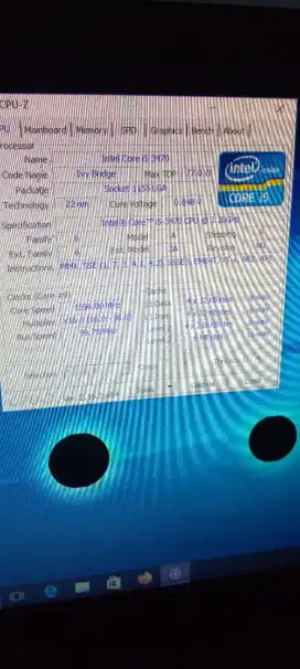 Cpu i5-3470 Turbo 3.60GHz