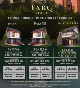 Rumah premium 2 lantai dijantung Metropolis