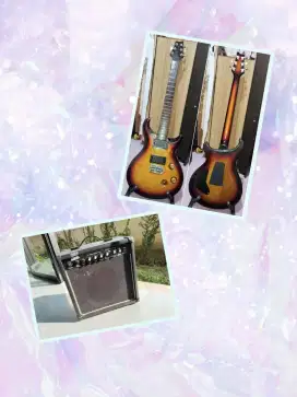pketan gitar ori rockwell prs dan ampli 8 inch mantap nett