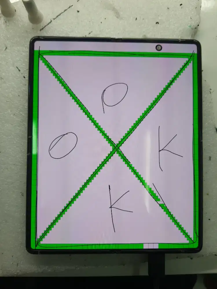 Lcd Dalem Samsung Z Fold 2 Mulus Normal,plus frame