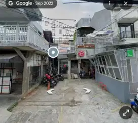 Dikontrakan tempat di Blok M murah, lokasi strategis pinggir jln raya