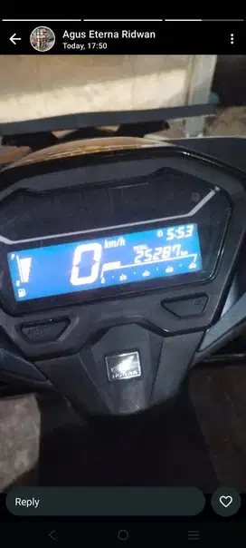 Di Jual Cepat Vario 125 ISS Blue tahun 2022