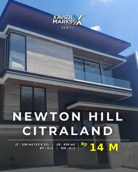 Rumah Baru Gress dan Super Mewah, Newton Hill, Surabaya