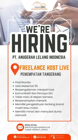 FREELANCE HOST LIVE
