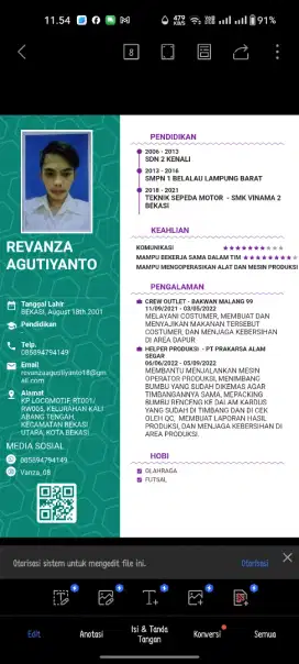Mencari pekerjaan