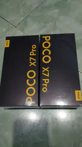 Poco x7 pro 12/512 New BNIB garansi resmi no repack.