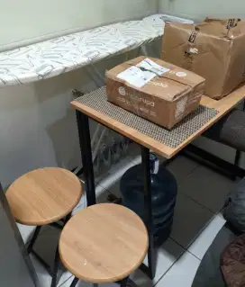 Meja makan+sofa