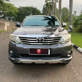 TOYOTA FORTUNER G LUX TRD 2.7 AT 2012 LOW KM 60RB LIKE NEW