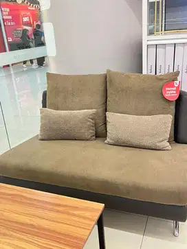 PROMO GAVIN SOFA 2 SEATER BROWN