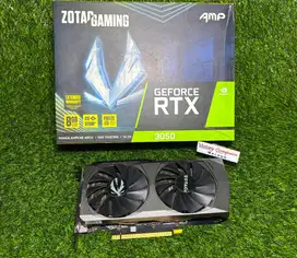 VGA Nvidia RTX 3050 8GB Zotac AMP segel lengkap