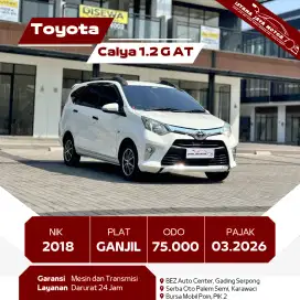[TDP 5JT] TOYOTA CALYA 1.2 G AT 2018