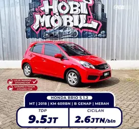 Honda Brio S 1.2 MT 2018