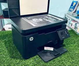 Printer Laser HP M125a kondisi perfect toner baru