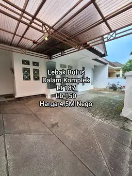 Rumah Siap Huni di Komplek Lebak bulus jakarta selatan