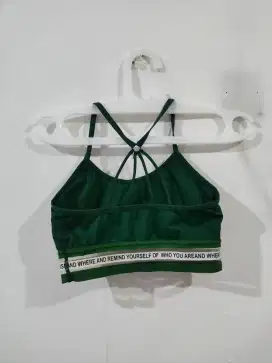 [Preloved] Sport Bra Wanita Hijau
