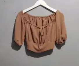 Baju Sabrina Lengan Pendek