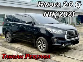 Tangan Pertama / Toyota Kijang Innova 2.0 Bensin G 2021