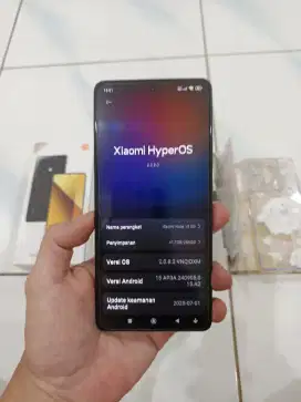 REDMI NOTE 13 5G 8/256GB.. FULLSET ORIGINAL GARANSI 4BULAN LAGI..