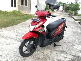 Honda Beat 2014 Merah – Surat Lengkap, Pajak Hidup, Mesin Sehat