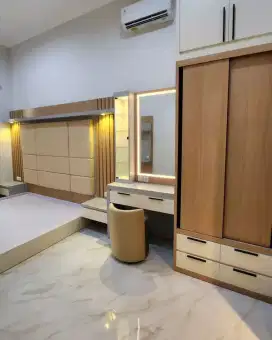 KITCHEN SET BEDROOM SET DESAIN INTERIOR DESIGN LEMARI PAKAIAN