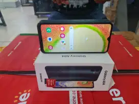 Samsung A04 Ram 4 /64 gb lengkap tampa kendala