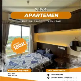 Sewa Apartemen SENTRA TIMUR Jakarta Timur Harian Transit Termurah