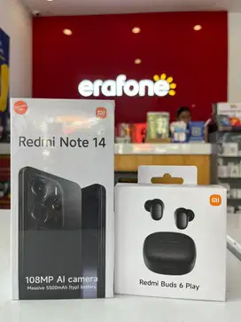 Xiaomi Redmi note 14 free buds 6play