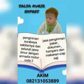 Jasa pengiriman paket dan dokumen,hampers,kue,makanan siap saji .