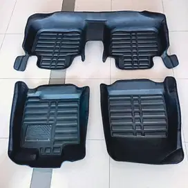 Karpet Mobil 5D Honda Accord 2018–2022 – Polos Hitam