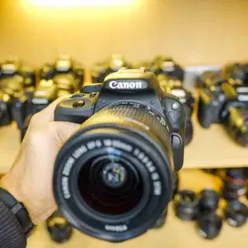 Canon 100D Kit 18-55mm No Box Mulus