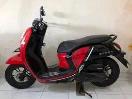Scoopy Sporty Th.2021 Merah hitam!!