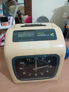 Mesin Absensi Amano BX6000 Series