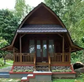 Rumah Kayu Tahan Lama & Indah, Tanpa Khawatir Lapuk