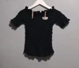 Baju Sabrina Lengan Pendek
