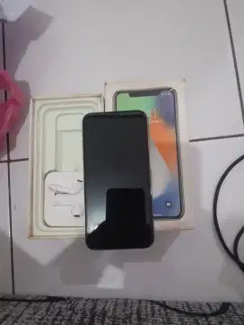 iPhone 256gb hp+dus kondisi mati
