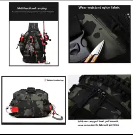 Tas selempang /tas ransel /tas multifungsi