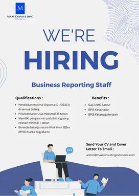 Lowongan Kerja Maxi Consulting Indonesia - Business Reporting Staff