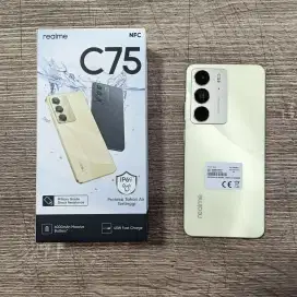 Realme C75 ram 8 + 8 extended, memori 128gb garansi resmi