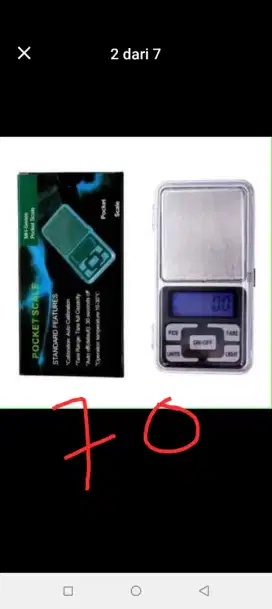 Timbangan emas digital akurat