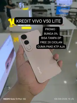 VIVO V50 LITE BISA CASH ATAU KREDIT CUMA PAKE KTP AJA TANPA DP & BUNGA