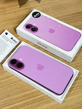 iPhone 16 128GB pinky fullset resmi
